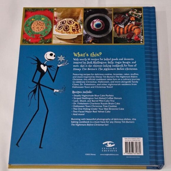 Nightmare Before Christmas OFFICIAL BAKING BOOK - Picture 4 of 4